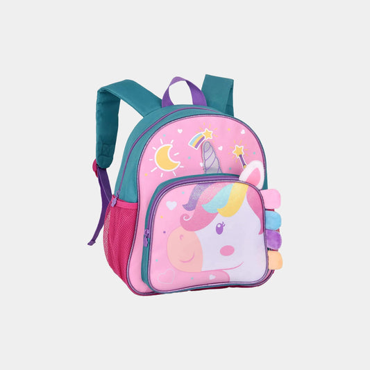 Mochila Baby Unicórnio Azul