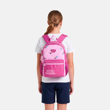 Mochila Juvenil Stitch Tsum Tsum Rosa