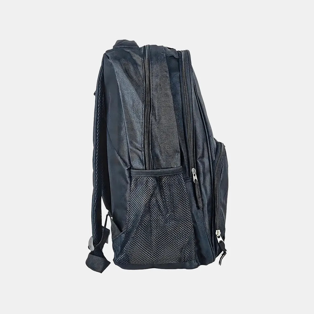 Mochila Juvenil Preta Clio - lateral
