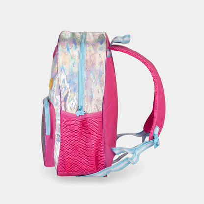 Mochila Kids Holográfica Rosa
