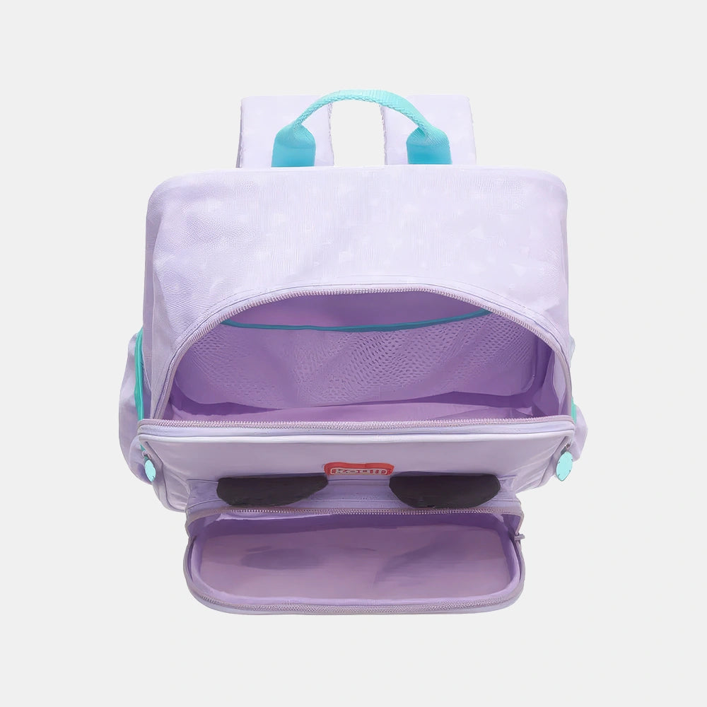 Mochila Baby Panda Roxo - interno
