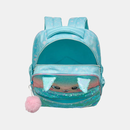 Mochila Infantil Raposinha Lantejoula - interno