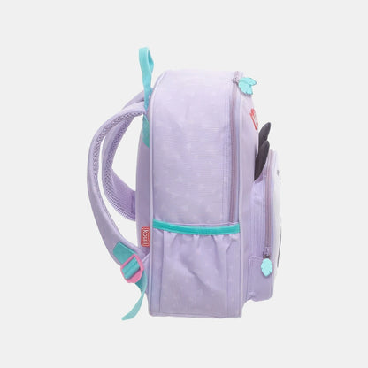 Mochila Baby Panda Roxo - lateral