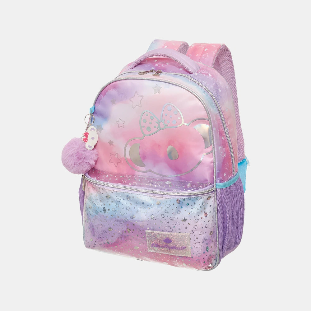 Mochila Juvenil Lilica Ripilica Brilho - lateral