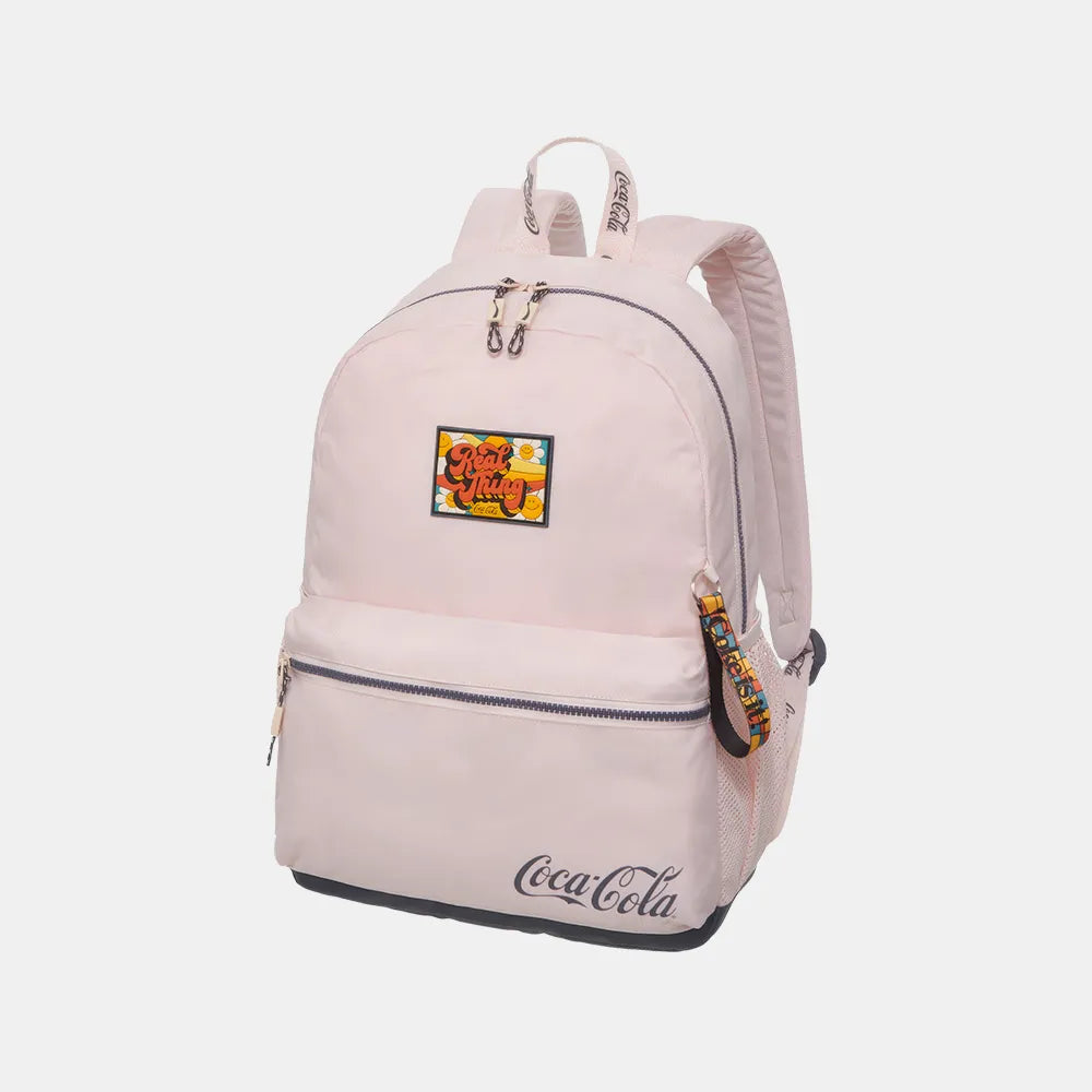 Mochila Juvenil Coca-Cola Rosa