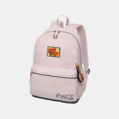 Mochila Juvenil Coca-Cola Rosa