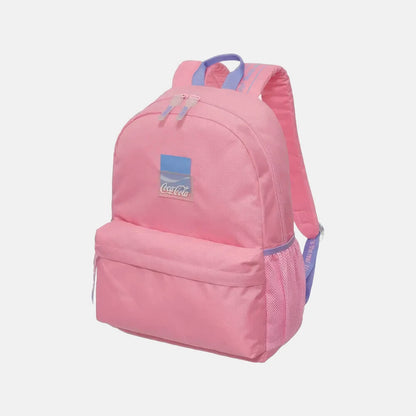 Mochila Juvenil Coca-Cola Flow Rosa
