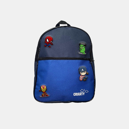 Mochila escolar Criarty + 4 Termocolantes