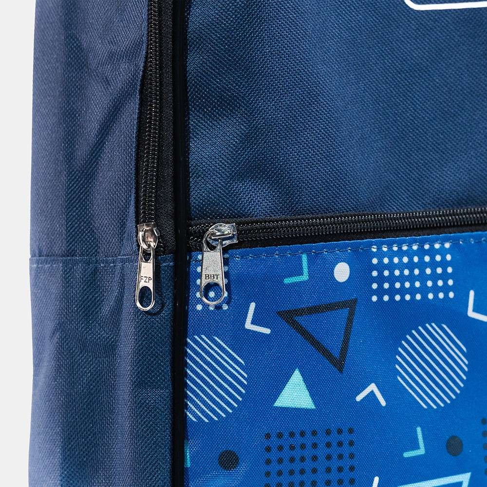 Mochila Infantil Criarty - Azul Triângulo