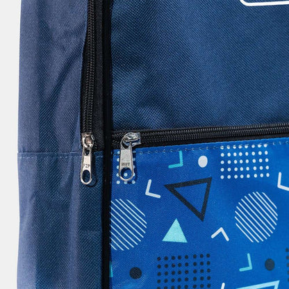 Mochila Infantil Criarty - Azul Triângulo