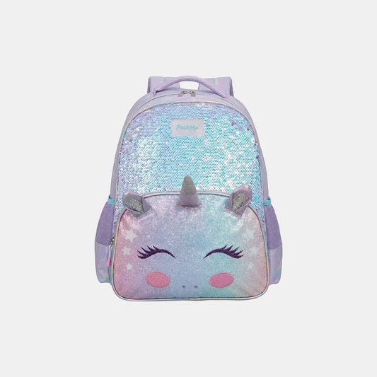 Mochila Kids Unicórnio com Lantejoulas