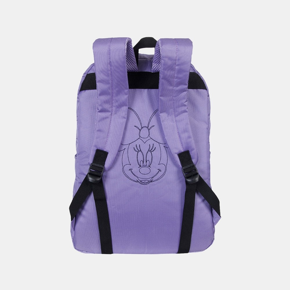 Mochila Juvenil Minnie Lilás