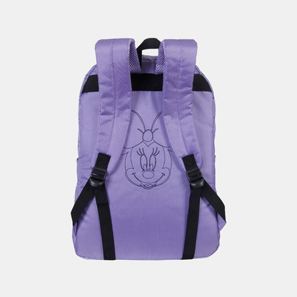 Mochila Juvenil Minnie Lilás