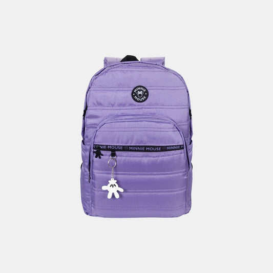 Mochila Teen Minnie Lilás - Xeryus