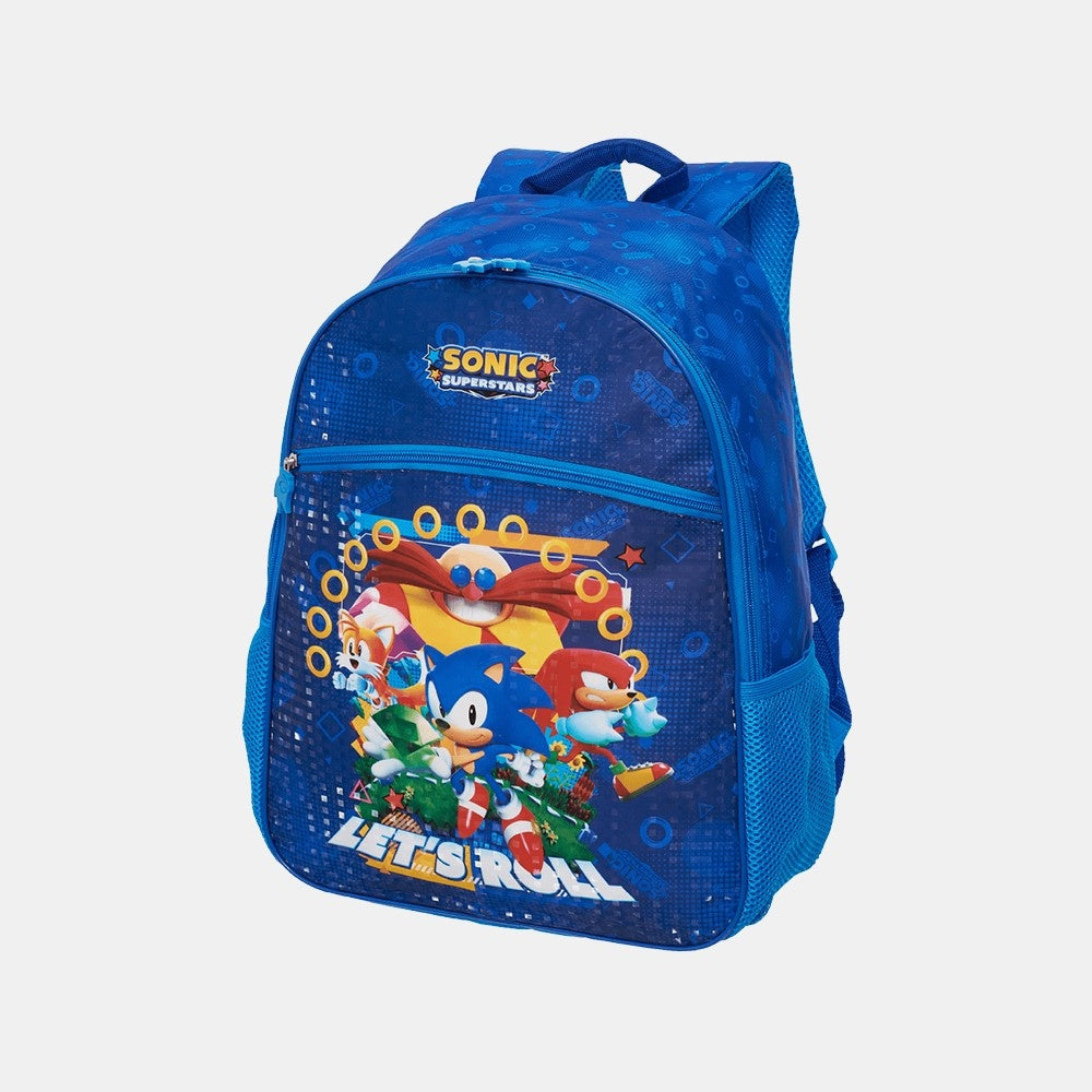 Mochila Infantil Sonic Azul