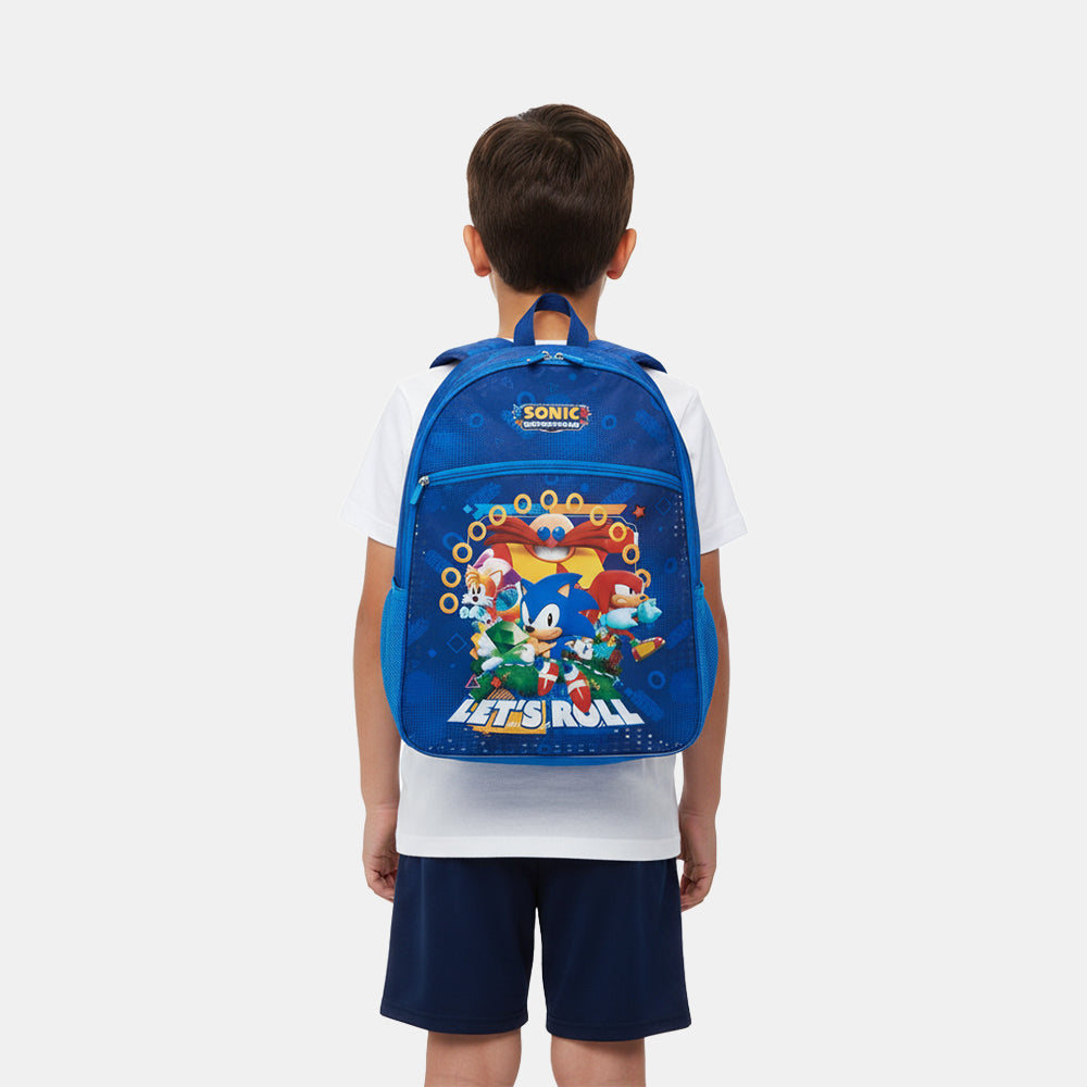 Mochila Infantil Sonic Azul