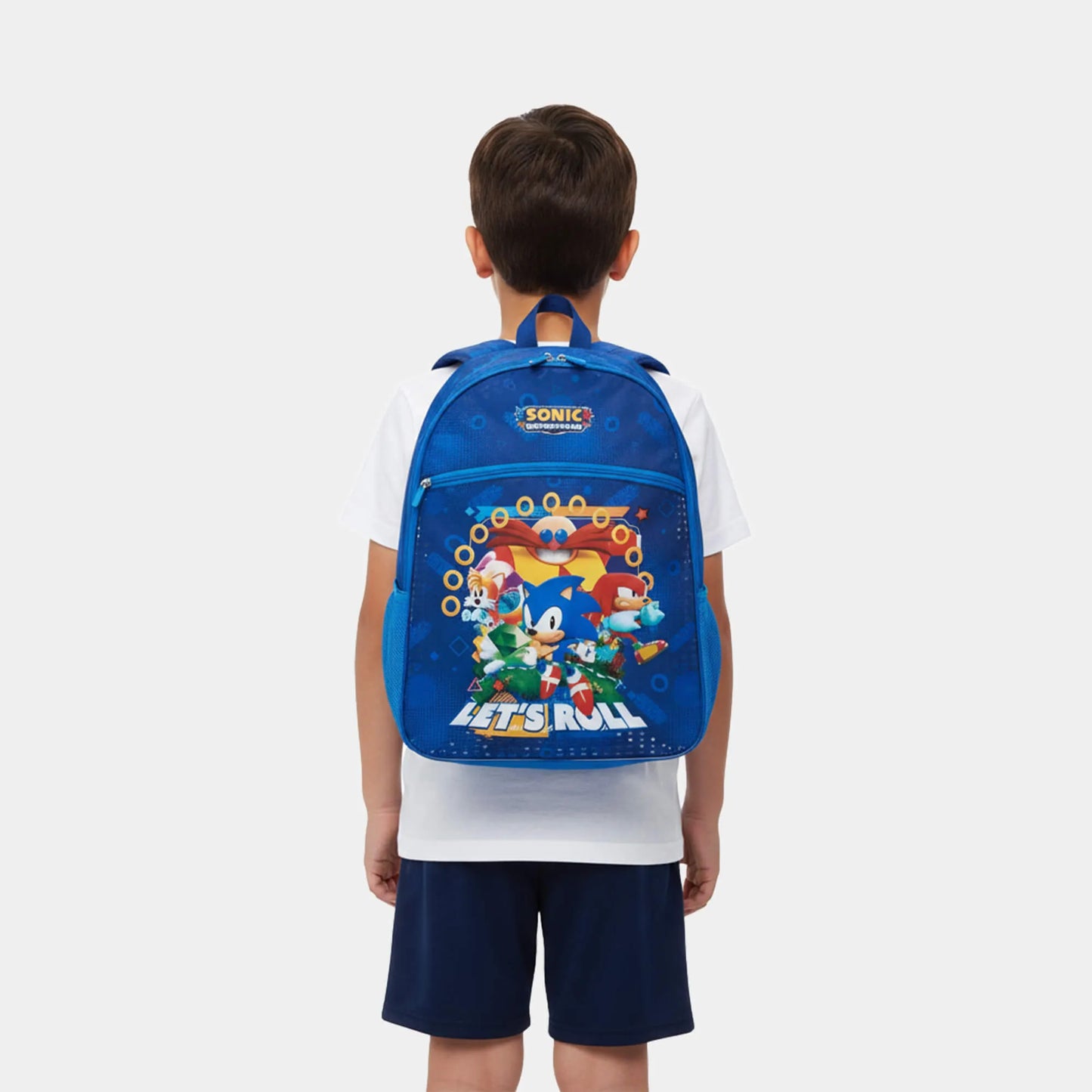 Mochila Infantil Sonic Azul