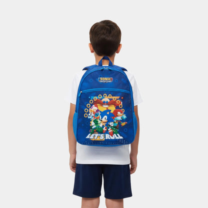 Mochila Infantil Sonic Azul