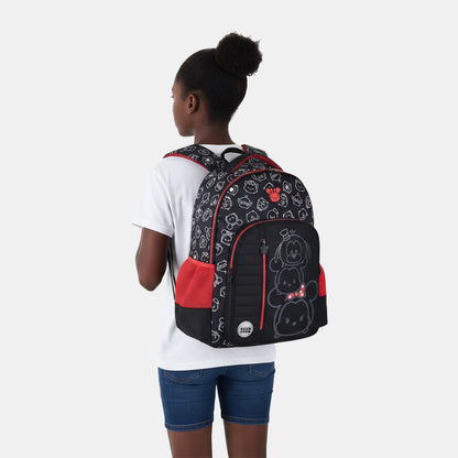 Mochila Juvenil Minnie Tsum Tsum Preta