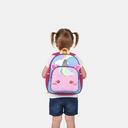 Mochila Baby Unicórnio Rosa