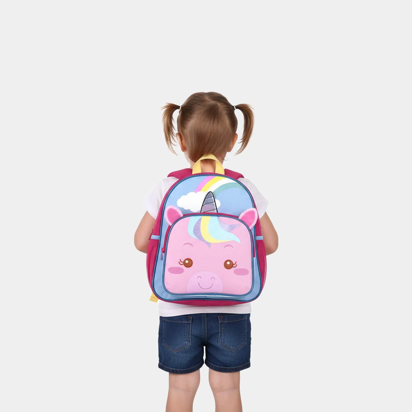 Mochila Baby Unicórnio Rosa