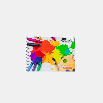 Kit III. Educação Infantil - Infantil I e II - Caderno de Desenho Aquarela