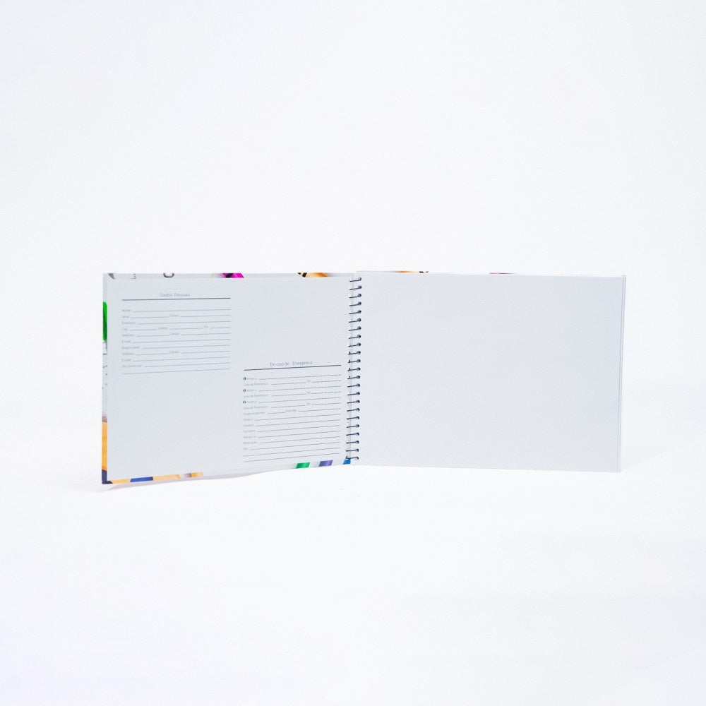 Caderno de Desenho Panamericana - 96 Folhas