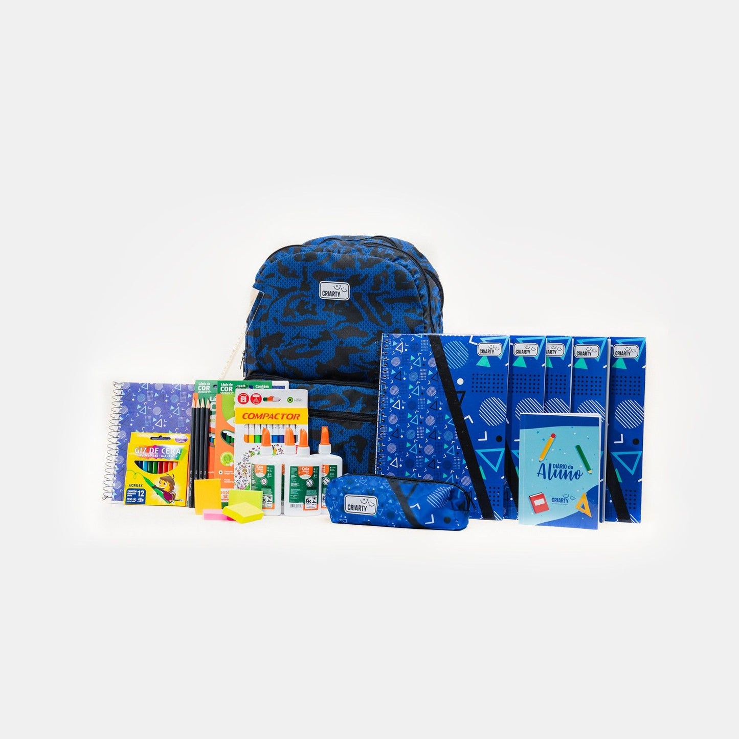 Kit V. Ensino Fundamental - Ciclo Interdisciplinar - CRIARTY AZUL/CRIARTY AZUL