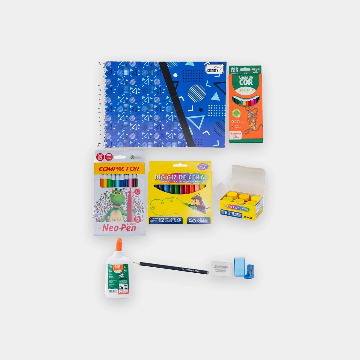 Descrição - KIT Mundo Colorido