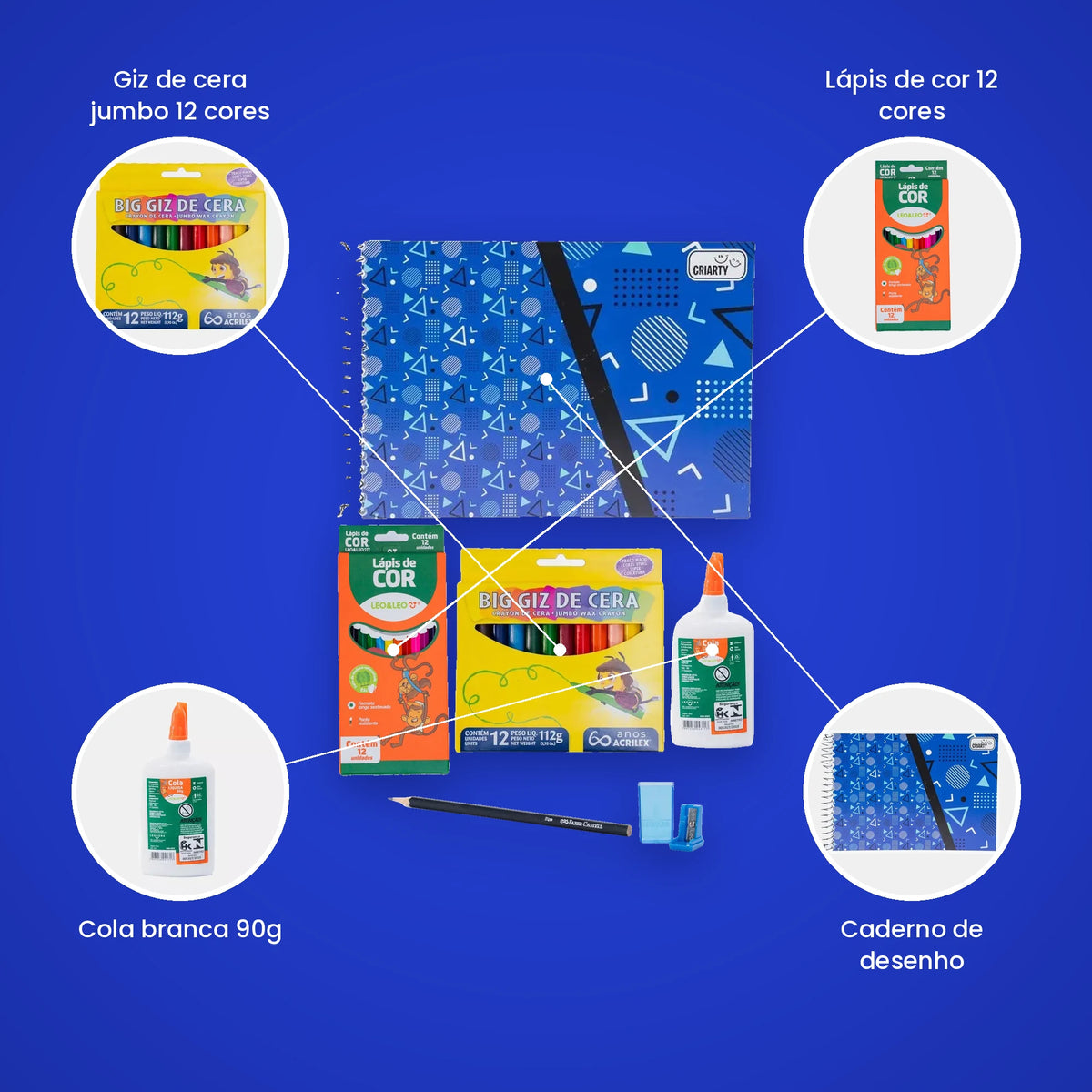 Ficha Técnica - KIT Primeiros Rabiscos