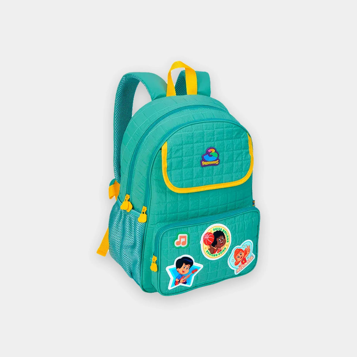 Descrição - Mochila Kids Três Palavrinhas Verde