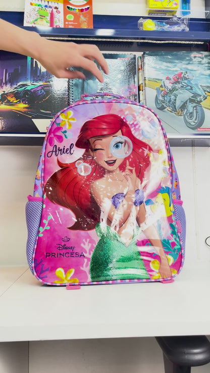 Mochila Infantil Disney Princesa Ariel  - Xeryus